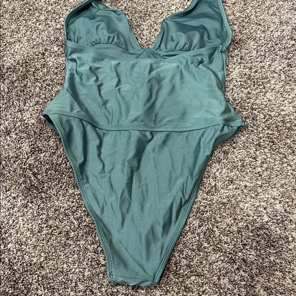 Women’s One Piece Swimsuit in Green